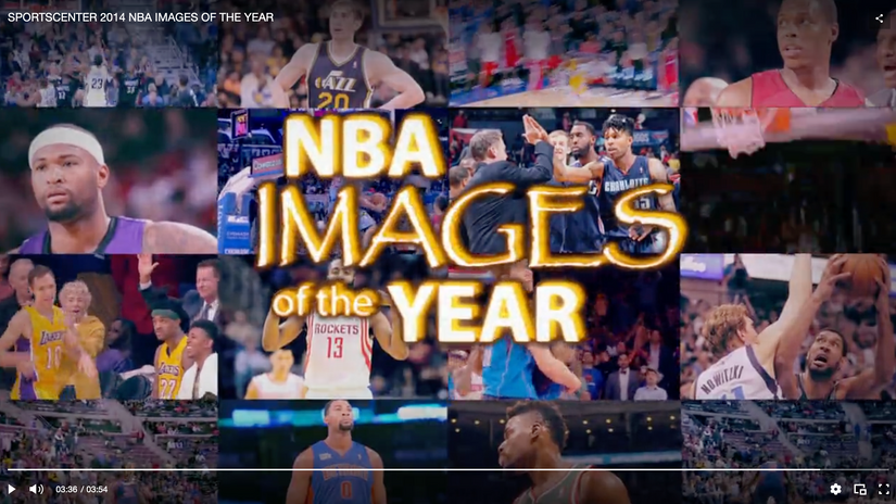 SPORTSCENTER 2014 NBA IMAGES OF THE YEAR